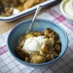 recipes, apple crumble, donal skehan, oat recipes, healthy desserts